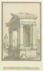 Ancien couvent des Dames de Sainte-Elisabeth, ancienne école nationale vétérinaire, actuellement Conservatoire national supérieur de musique et de danse de Lyon - Français : Sujet : Architecture antique Lyon (Rhône) -- Tombeau des Deux Amants Paysages -- 17e siècle Appartient à l’ensemble documentaire : Des17Inv Appartient à l’ensemble documentaire : RhoneAlp1 Langue : français