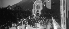 Église Saint-Michel - Français : Sujet : Églises Chamonix-Mont-Blanc (Haute-Savoie, France) Appartient à l’ensemble documentaire : BnGren00 Langue : français