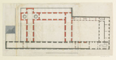 Ancien hôtel de Nevers - Français : Sujet : Bibliothèque royale (France ; 14..-1792) Dessins et plans -- 18e siècle Référence bibliographique : Robert de Cotte, 1506 Référence bibliographique : Fossier, 18 Appartient à l’ensemble documentaire : Des18Cotte Plan Langue : français