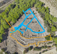 Vestiges de l'oppidum de Pech de Maho - 