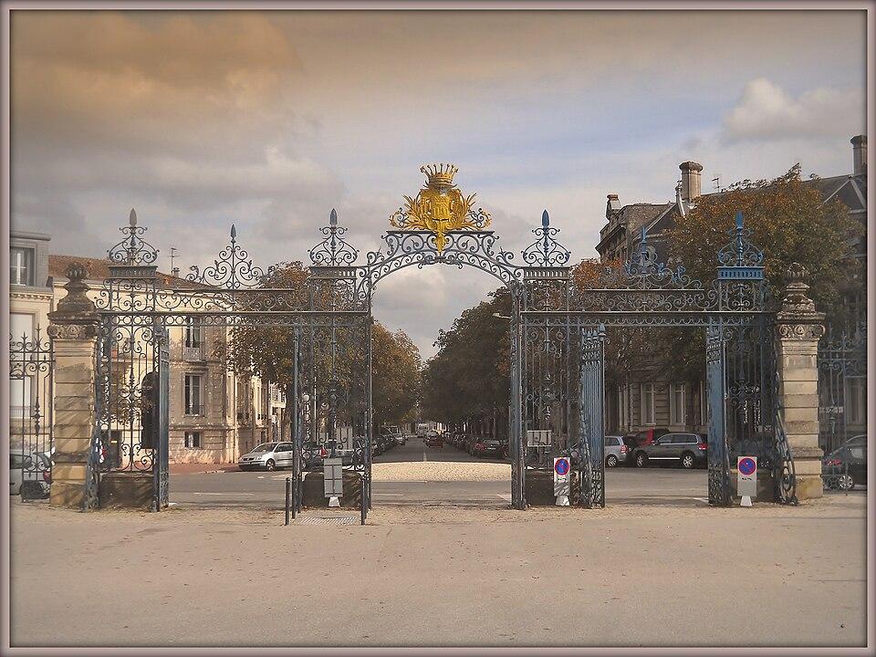 Monument Historique Grilles et portails du Parc Bordelais situé à Bordeaux