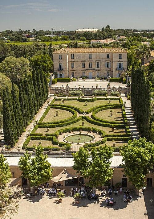 Monument Historique Mas de Bagnères situé à Montpellier
