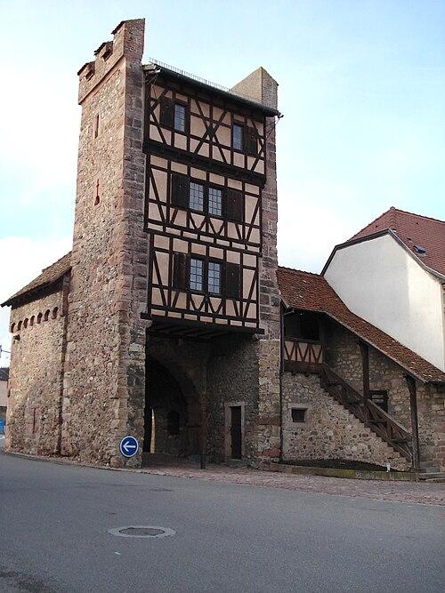 Musée de France Musée de la porte de Thann situé à Aspach-le-Bas