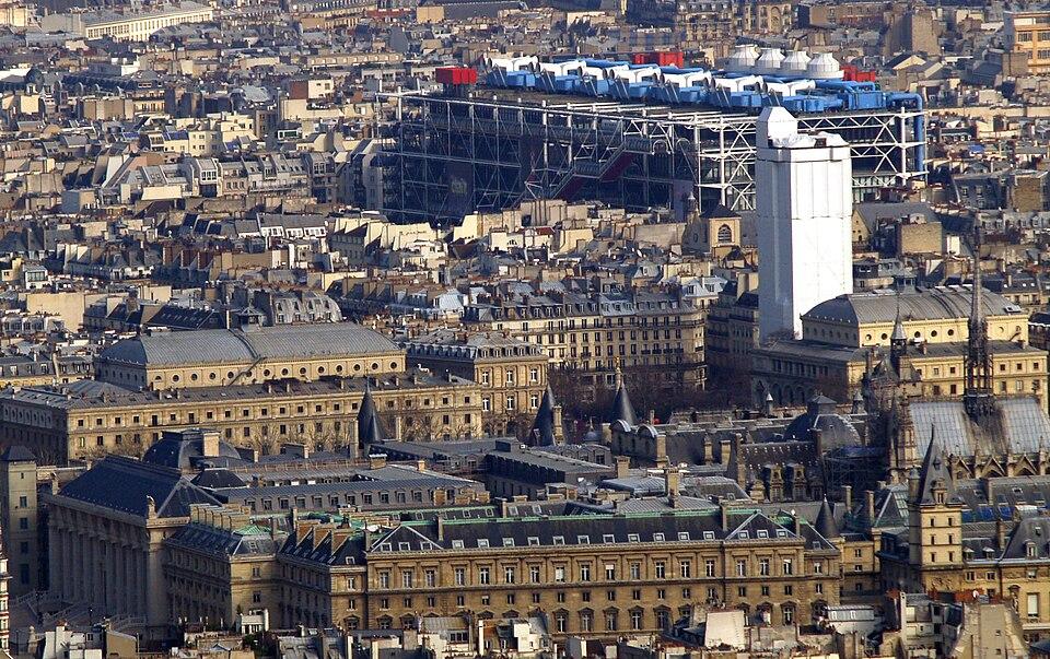 Musée de France Musée national d'art moderne (centre national d'art et de culture Georges Pompidou) situé à Paris 4e Arrondissement