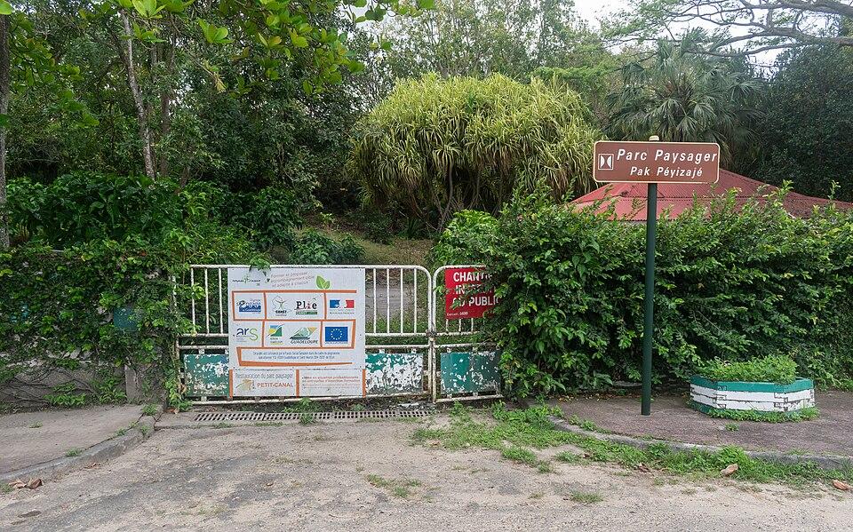 Jardin Remarquable Parc paysager situé à Petit-Canal